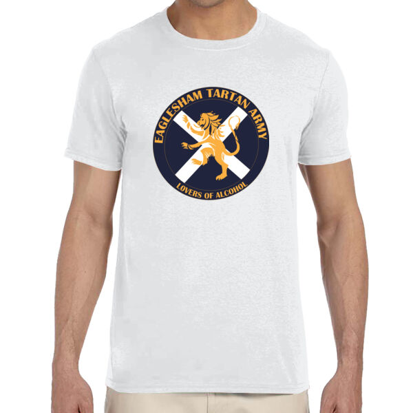 Adult lovers chest print  T-Shirt Thumbnail