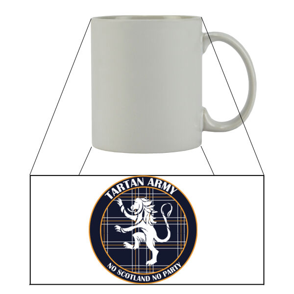 Tartan logo mug  Thumbnail