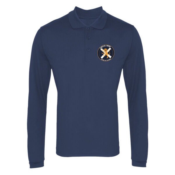 Lovers Tartan Army long sleeve polo  Thumbnail
