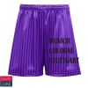 David Luke Shadow Stripe Shorts (Purple) Thumbnail